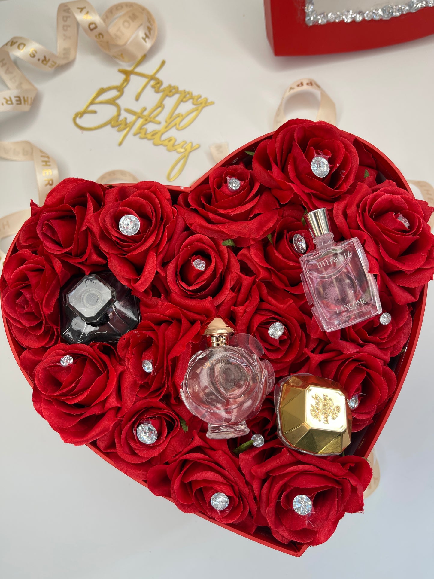 Royal Heart Luxe –  Luxury Perfume Bouquet